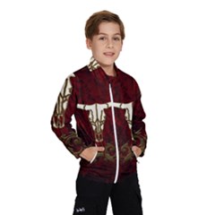 Awesome Cow Skeleton Windbreaker (kids) by FantasyWorld7