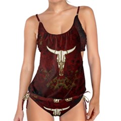 Awesome Cow Skeleton Tankini Set by FantasyWorld7