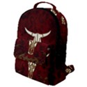 Awesome Cow Skeleton Flap Pocket Backpack (Small) View1