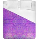 Hot Pink And Purple Abstract Branch Pattern Duvet Cover (California King Size) View1