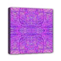 Hot Pink And Purple Abstract Branch Pattern Mini Canvas 6  x 6  (Stretched) View1