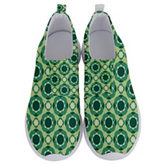 Flower Pattern91 Men s No Lace Lightweight Shoes