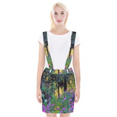 Hazy Morning Sunrise In My Rubio Garden Braces Suspender Skirt by myrubiogarden