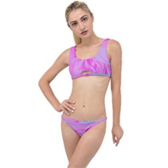 Perfect Hot Pink And Light Blue Rose Detail The Little Details Bikini Set by myrubiogarden