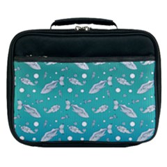 Under The Pea Paisley Pattern Lunch Bag by emilyzragz