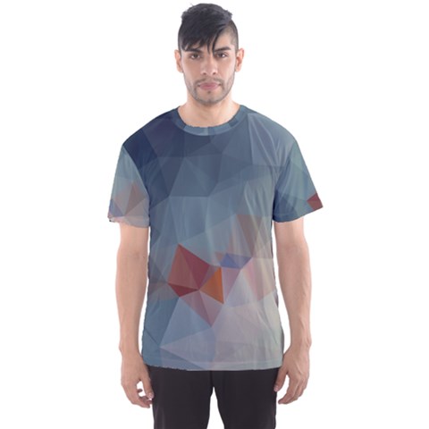 Triangle Geometry Trigonometry Men s Sports Mesh Tee by Mariart