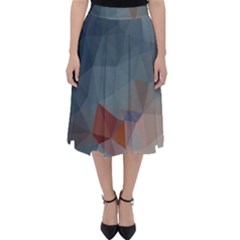 Triangle Geometry Trigonometry Classic Midi Skirt