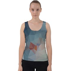 Triangle Geometry Trigonometry Velvet Tank Top