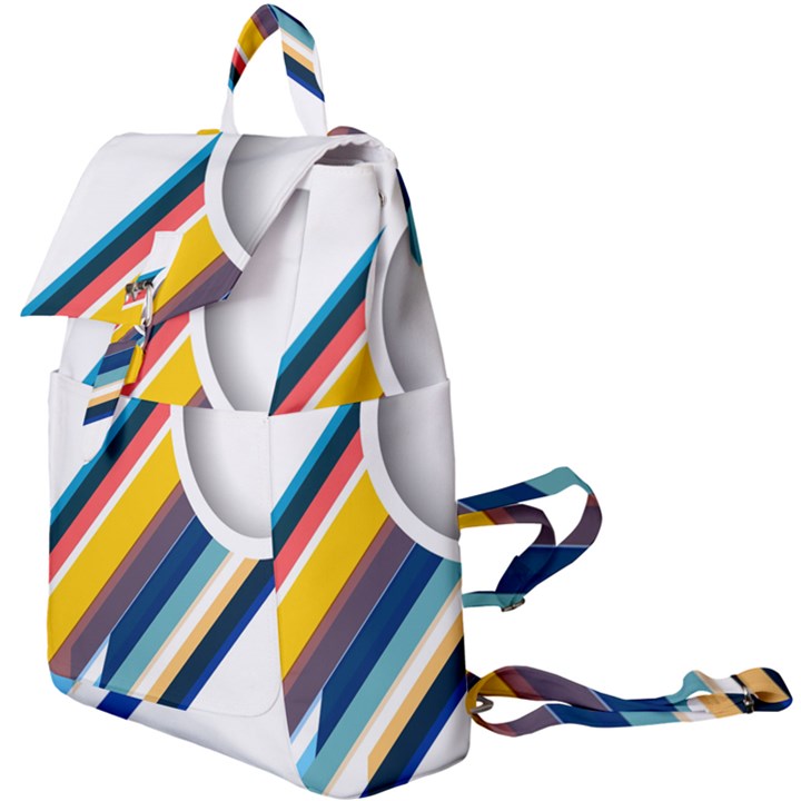 Vector Geometric Polygons And Circles Buckle Everyday Backpack