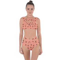 Starfish And Sea Shells Bandaged Up Bikini Set  by Seashineswimwear