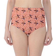 Starfish And Sea Shells Classic High-waist Bikini Bottoms