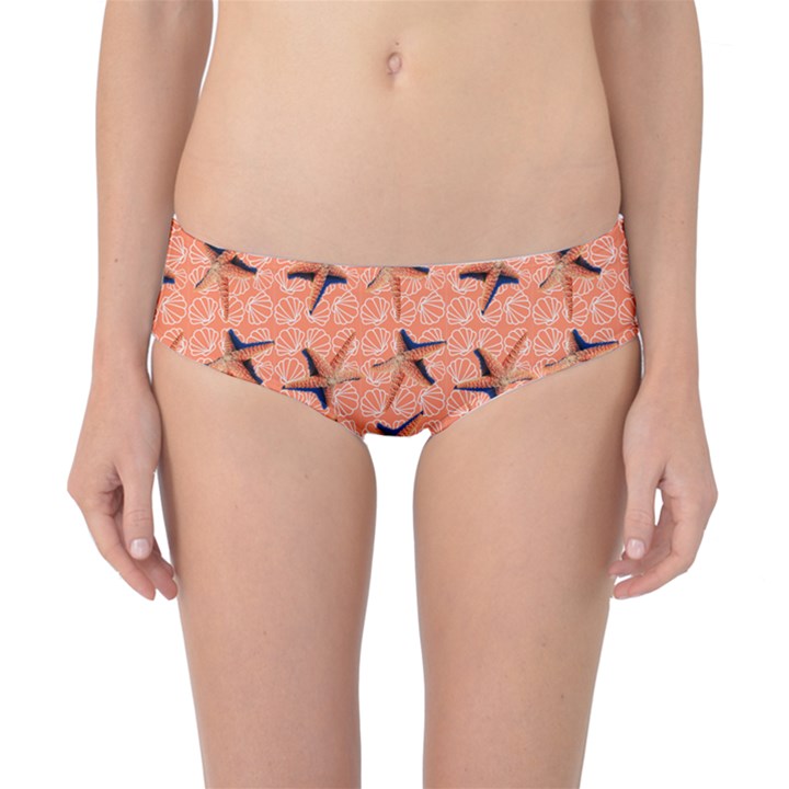 Starfish and Sea Shells Classic Bikini Bottoms