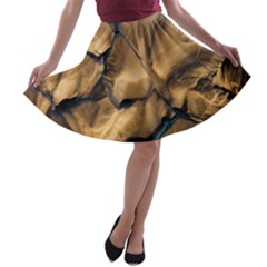 Mud Muddy A-line Skater Skirt by Mariart