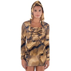 Mud Muddy Long Sleeve Hooded T-shirt by Mariart