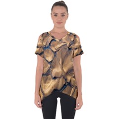 Mud Muddy Cut Out Side Drop Tee by Mariart