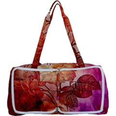 Flower Power, Colorful Floral Design Multi Function Bag by FantasyWorld7