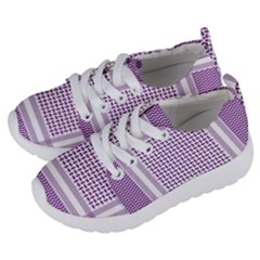 Purple Geometric Headdress Kids  Lightweight Sports Shoes