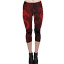 Wonderful Red Chinese Dragon Capri Leggings  View1