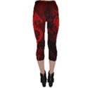 Wonderful Red Chinese Dragon Capri Leggings  View2