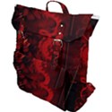 Wonderful Red Chinese Dragon Buckle Up Backpack View1