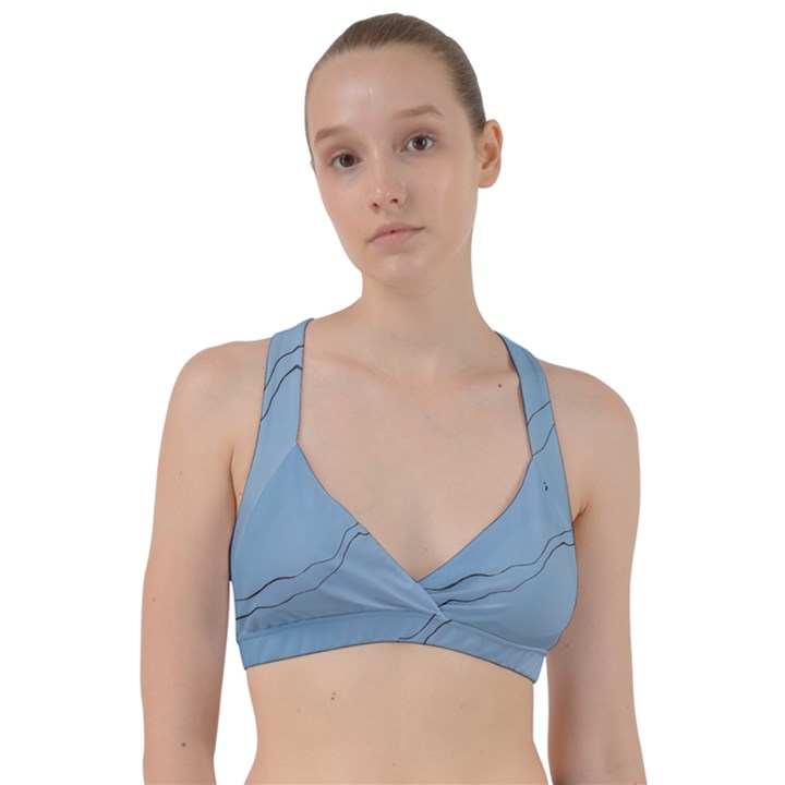 Airplane Airplanes Blue Sky Sweetheart Sports Bra