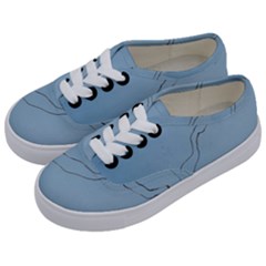 Airplane Airplanes Blue Sky Kids  Classic Low Top Sneakers