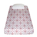 Pattern Christmas Pattern Red Stars Fitted Sheet (Single Size) View1