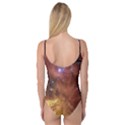 Cosmic Astronomy sky with stars orange brown and yellow Camisole Leotard  View2