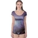 Orion Nebula pastel violet purple turquoise blue star formation Boyleg Leotard  View1