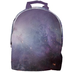 Orion Nebula Pastel Violet Purple Turquoise Blue Star Formation Mini Full Print Backpack