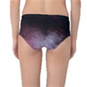 Eagle Nebula Wine Pink and Purple pastel Stars Astronomy Mid-Waist Bikini Bottoms View2