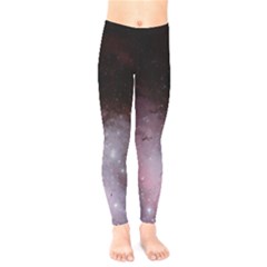 Eagle Nebula Wine Pink And Purple Pastel Stars Astronomy Kids  Legging