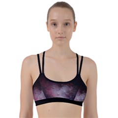 Eagle Nebula Wine Pink And Purple Pastel Stars Astronomy Line Them Up Sports Bra