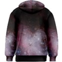 Eagle Nebula Wine Pink and Purple pastel Stars Astronomy Kids Zipper Hoodie Without Drawstring View2