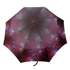 Christmas Tree Cluster Red Stars Nebula Constellation Astronomy Folding Umbrellas