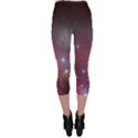 Christmas Tree cluster red stars nebula constellation Astronomy Capri Leggings  View2