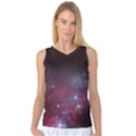 Christmas Tree cluster red stars nebula constellation Astronomy Women s Basketball Tank Top View1