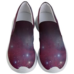 Christmas Tree Cluster Red Stars Nebula Constellation Astronomy Women s Lightweight Slip Ons