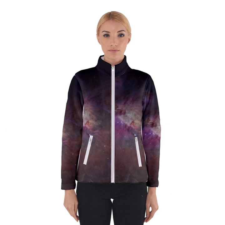 Orion Nebula star formation orange pink brown pastel constellation Astronomy Winter Jacket