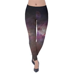 Orion Nebula Star Formation Orange Pink Brown Pastel Constellation Astronomy Velvet Leggings