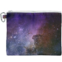 Carina Nebula Ngc 3372 The Grand Nebula Pink Purple And Blue With Shiny Stars Astronomy Canvas Cosmetic Bag (xxxl)