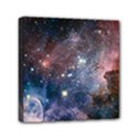 Carina Nebula NGC 3372 the Grand Nebula Pink Purple and Blue with shiny stars Astronomy Mini Canvas 6  x 6  (Stretched) View1