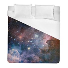 Carina Nebula Ngc 3372 The Grand Nebula Pink Purple And Blue With Shiny Stars Astronomy Duvet Cover (full/ Double Size)