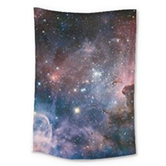 Carina Nebula Ngc 3372 The Grand Nebula Pink Purple And Blue With Shiny Stars Astronomy Large Tapestry