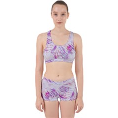 Colorful Butterfly Purple Work It Out Gym Set