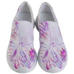 Colorful Butterfly Purple Women s Lightweight Slip Ons by Mariart