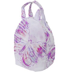 Colorful Butterfly Purple Travel Backpacks by Mariart