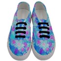 Blue And Hot Pink Succulent Underwater Sedum Men s Classic Low Top Sneakers View1