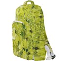 Elegant Chartreuse Green Limelight Hydrangea Macro Double Compartment Backpack View1