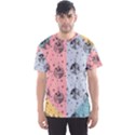 Abstract Christmas Balls Pattern Men s Sports Mesh Tee View1